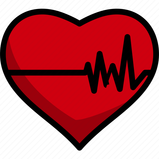 Fitness, shape, heart, healthy, cardio, lineart, life icon - Download on Iconfinder