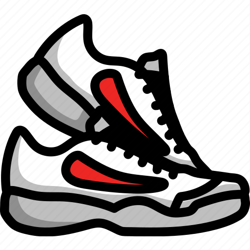 Shoe, sneaker, fitness, sport, activity, footwear, athletic icon - Download on Iconfinder