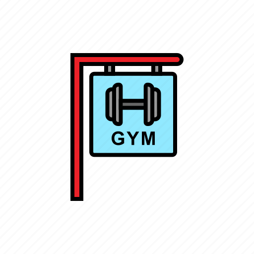 Dumbbell, fitness, gym, post, sign, sport, workout icon - Download on Iconfinder