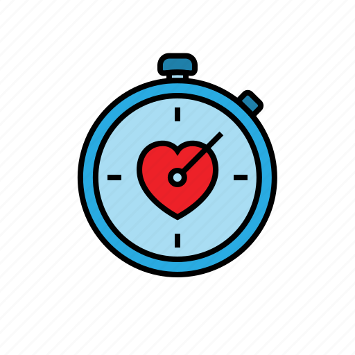 Duration, fitness, healthy, love, stopwatch, time, workout icon - Download on Iconfinder