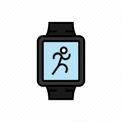 Fitness, gym, running, smartwatch, sport, tracking, workout icon - Download on Iconfinder