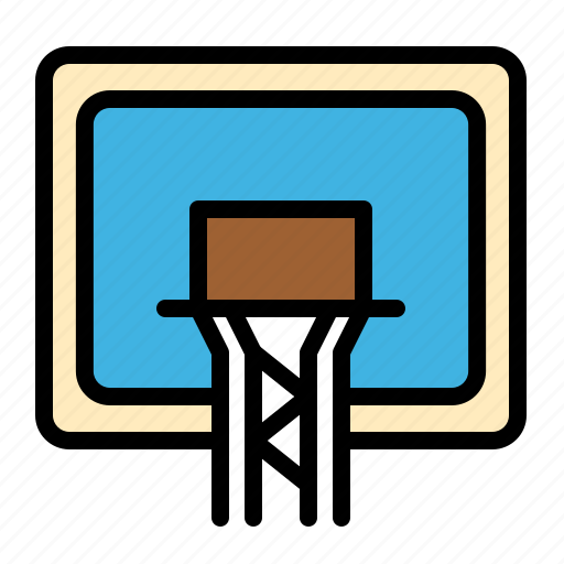 Backboard, basket, basketball, board icon - Download on Iconfinder