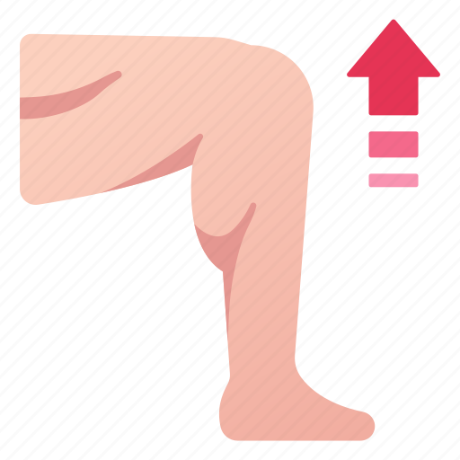 Calf, increase, leg, muscle, nimble, speed, strong icon - Download on Iconfinder