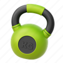 kettlebell, gym, weight, workout