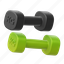 dumbbell, gym, weight, workout 