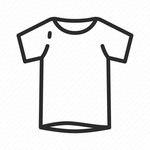 Fivestrokeicon, shirt, tshirt, neck, tees, fashion, wear icon - Download on Iconfinder
