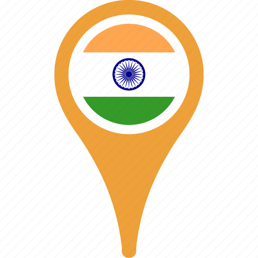 flag, india, country, flags, map, national 