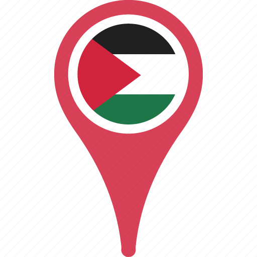 flag, palestine, map, palestine flag pin, pin 