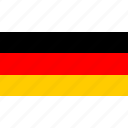 country, europe, flag, germany