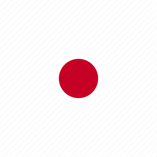Asia, country, flag, japan icon - Download on Iconfinder