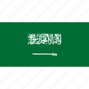 flag, arabia, asia, country, saudi