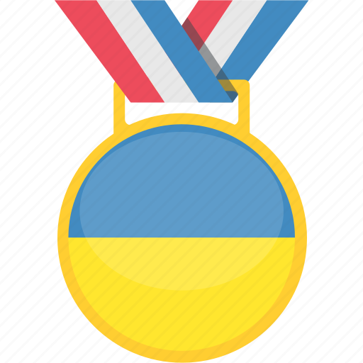 Badge, medal, prize, ukraine icon - Download on Iconfinder