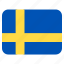 sweden, national, country, flag, world 