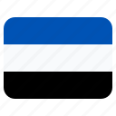 estonia, national, country, flag, world