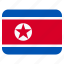 world, korea, flag, north, national, country 