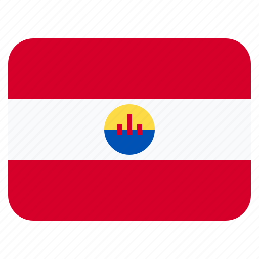 Polynesia, country, flag, french, national, world icon - Download on Iconfinder