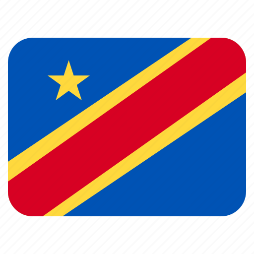 Country, world, congo, of, flag, republic, national icon - Download on Iconfinder