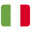 italy, national, country, flag, world 