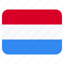luxembourg, national, country, flag, world