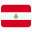 lebnan, national, country, flag, world 