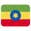 world, national, country, flag, ethiopia 