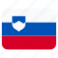 world, national, country, flag, slovenia 