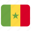 senegal, national, country, flag, world 