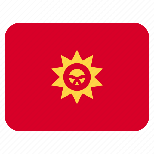 Kyrgyzstan, national, country, flag, world icon - Download on Iconfinder