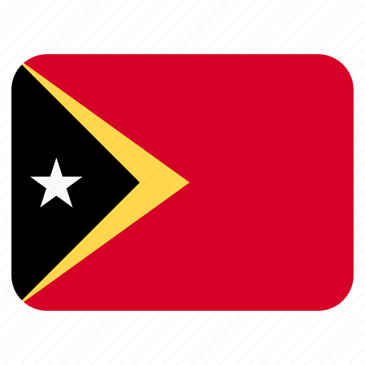 Timor, world, flag, east, national, country icon - Download on Iconfinder