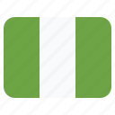 nigeria, national, country, flag, world