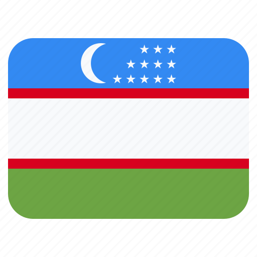 National, uzbekistan, country, flag, world icon - Download on Iconfinder