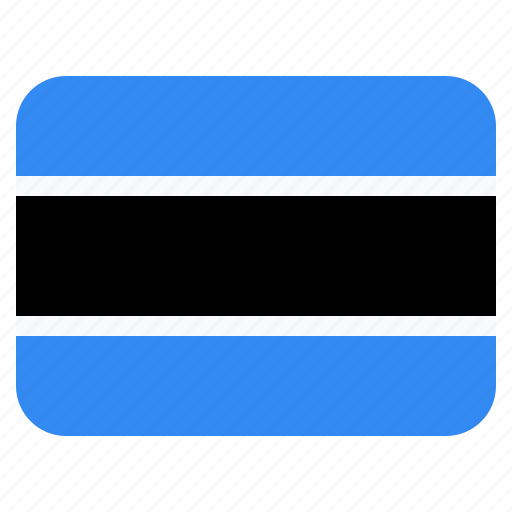 Botswana, national, country, flag, world icon - Download on Iconfinder