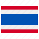 country, national, world, flag, thailand