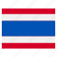 country, national, world, flag, thailand 