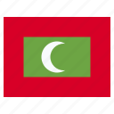 country, maldives, world, flag, national