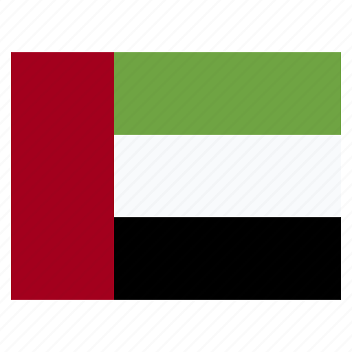 United, emirates, flag, world, national, arab, country icon - Download on Iconfinder