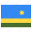 country, national, world, rwanda, flag 