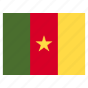 country, national, cameroon, world, flag