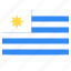 country, national, world, flag, uruguay 