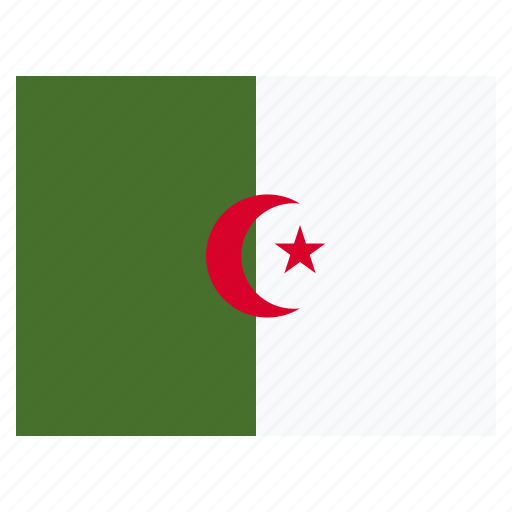 Country, national, world, flag, algeria icon - Download on Iconfinder