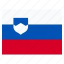 country, national, slovenia, world, flag