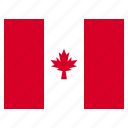 country, national, canada, world, flag