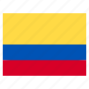 country, colombia, world, flag, national