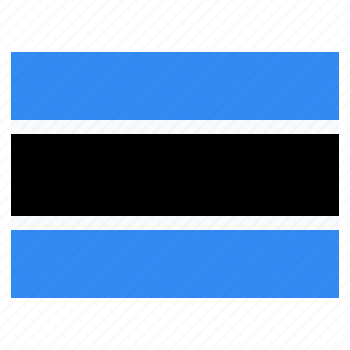 Country, national, botswana, world, flag icon - Download on Iconfinder