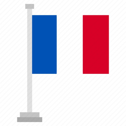 Flag, national, country, france, world icon - Download on Iconfinder