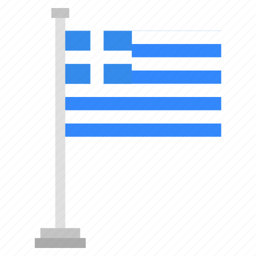 Flag, national, country, greece, world icon - Download on Iconfinder