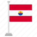 country, polynesia, national, world, flag, french