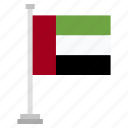arab, country, national, world, emirates, flag, united
