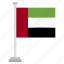 arab, country, national, world, emirates, flag, united 
