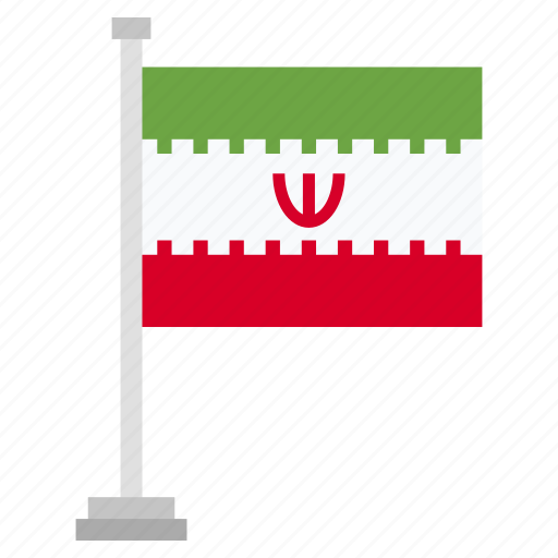 Flag, national, country, world, iran icon - Download on Iconfinder